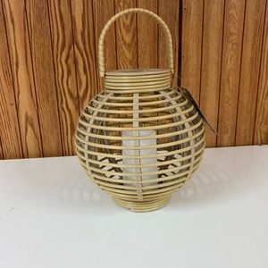 COPY - Threshold Resin Outdoor Lantern Natural
